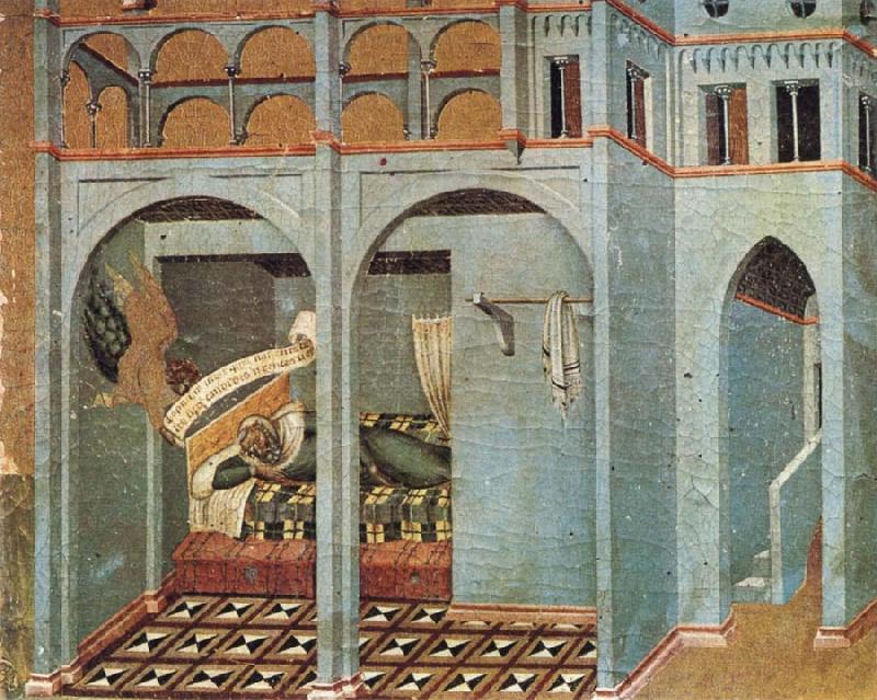 Pietro Lorenzetti Sobach's Dream China oil painting art
